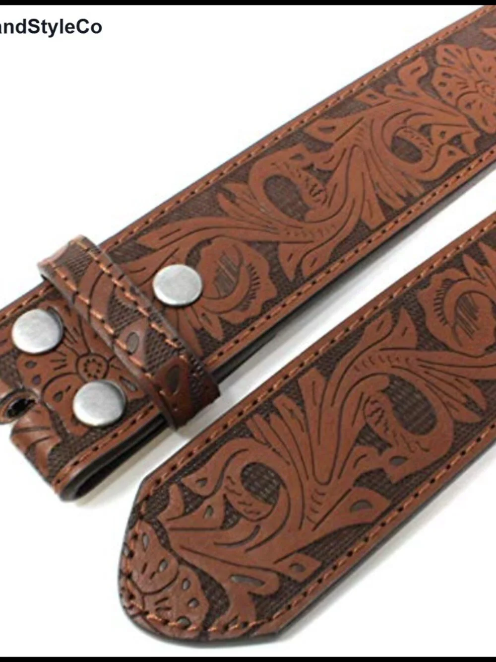 Genuine Leather Western Belt 1.5